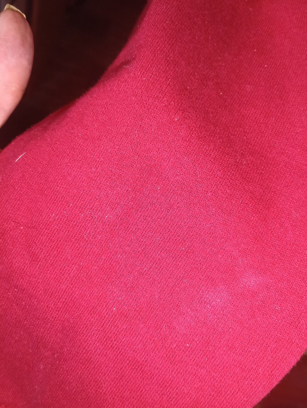 B.U.M. Equipment M Vintage 90s Burgundy Notched Neck Sweatshirt - Picture 6 of 6